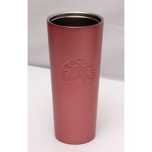 Starbucks 24 oz. Tumbler Slightly Pebbled Unusual Shade of Pink 2019 no lid